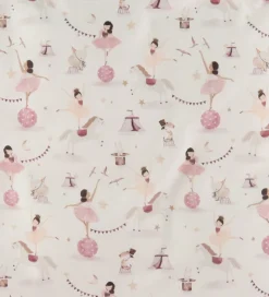 Nørgaard Madsens Sengetøj - Junior - Off White m. Ballerina