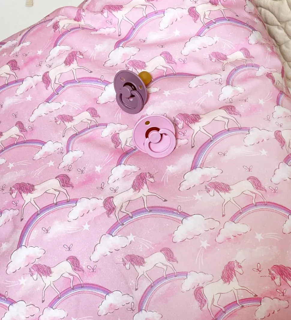 Nørgaard Madsens Sengetøj - Voksen - Pink m. Enhjørning