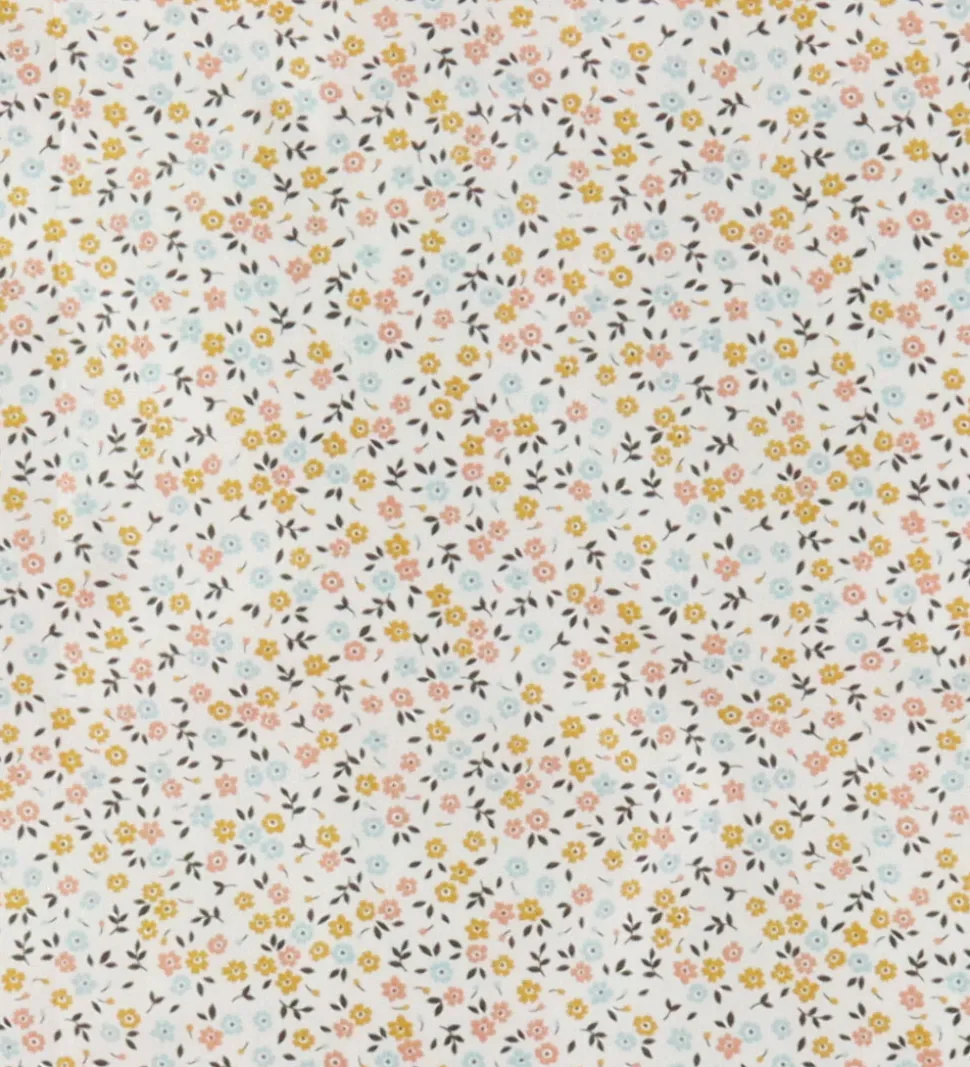 Nørgaard Madsens Sengetøj - Baby - Hvid m. Blomster