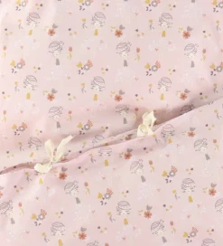 Nørgaard Madsens Sengetøj - Baby - Rosa m. Feer