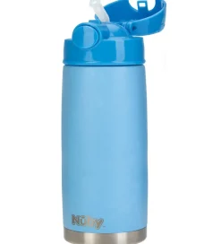 Nuby Termoflaske m. Sugerør - 420ml - Blå