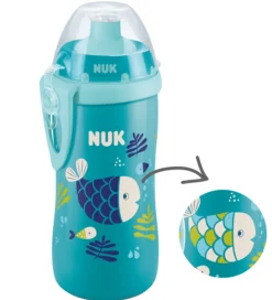 Nuk Drikkedunk m. Tud - Junior - Chameleon - 300 ml - Blå