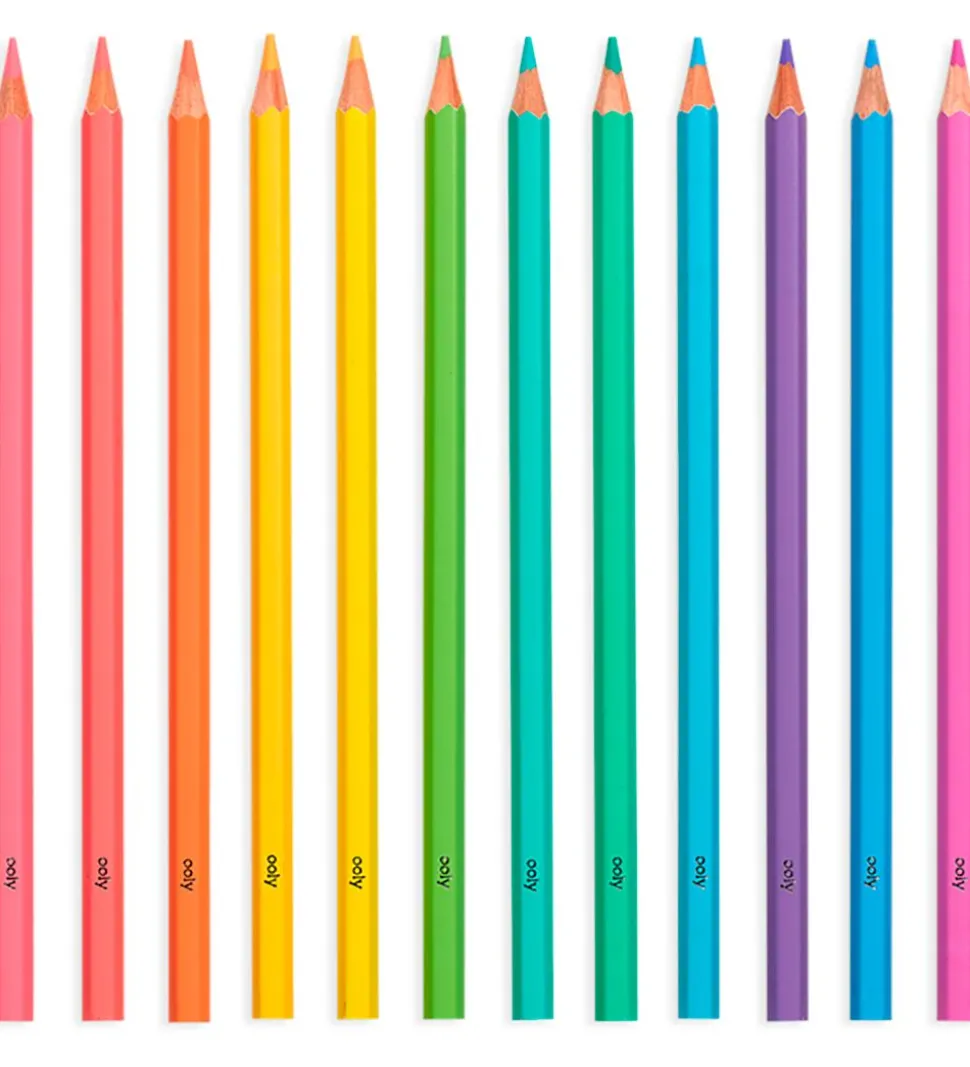 Ooly Farveblyanter - Pastel Hues - 12 Stk - Pastel Mix