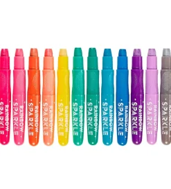 Ooly Farvekridt - Vandfarve - Rainbow Sparkle - 12 stk