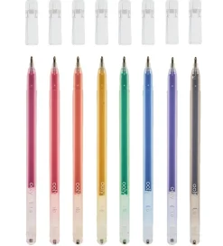 Ooly Kuglepenne m. Glimmer - 8 Stk - Radiant Glitter Gel Pens