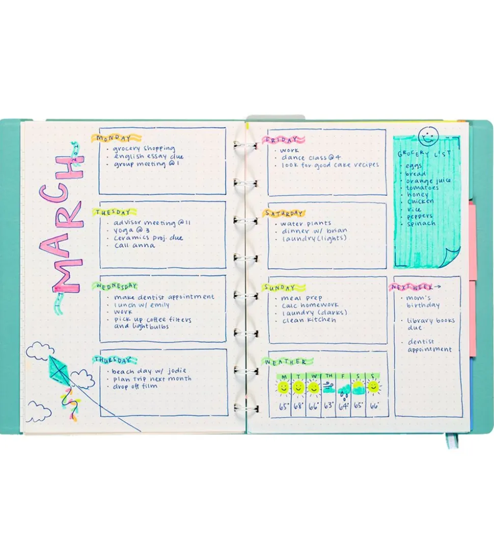 Ooly Overstregningstuscher - 6 Stk - Dual Liner Neon Highlighter