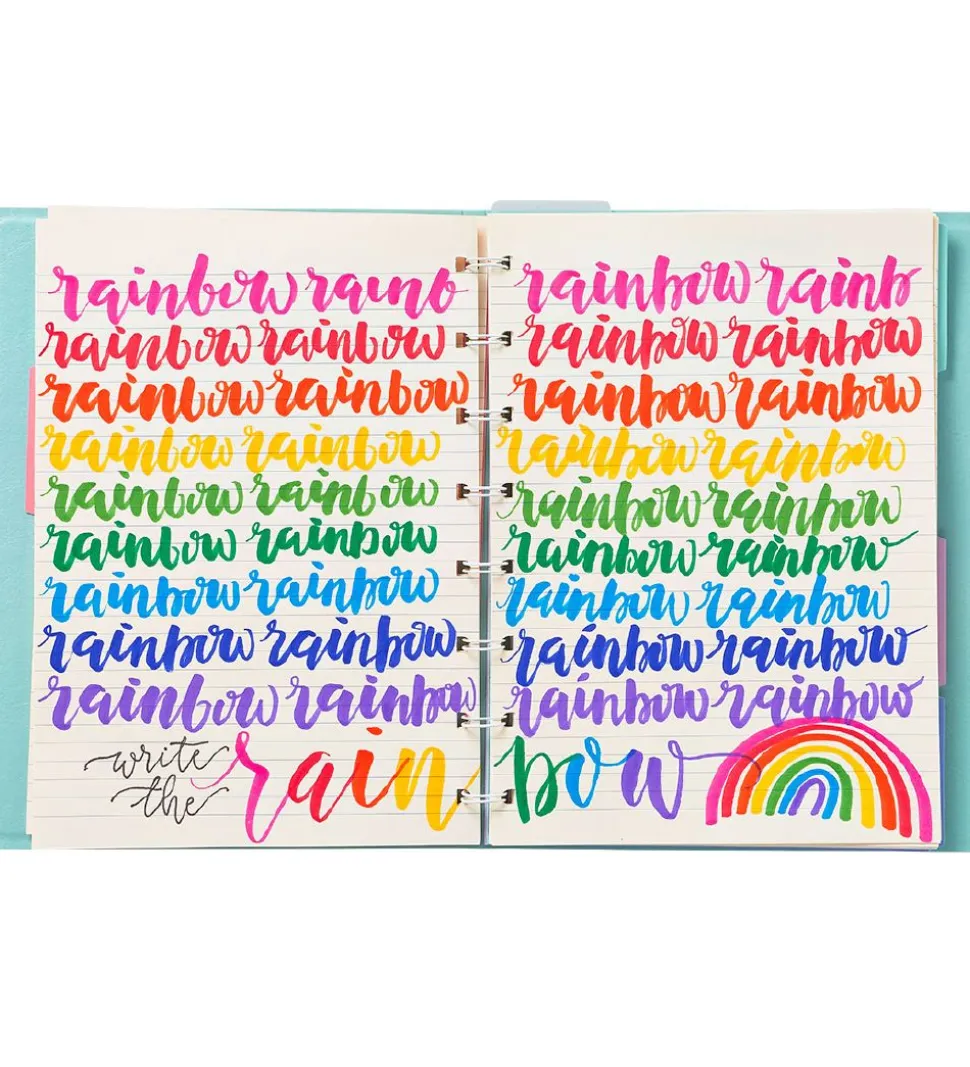 Ooly Tuscher - Calligraphy Duo - 12 stk - Multifarvet