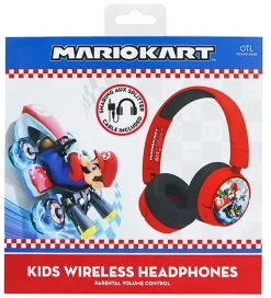 OTL Høretelefoner - Mario Kart - On-Ear Junior - Wireless - Rød