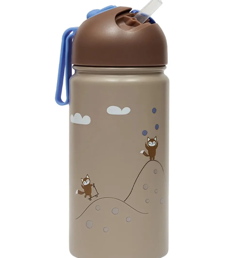 OYOY Drikkedunk - 360 ml - Friends In The Forest - Blå