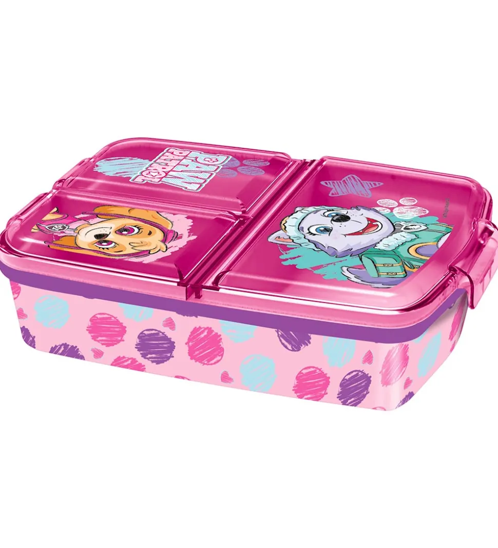 Paw Patrol Madkasse m. 3 Rum - 18x13 cm - Paw Girl