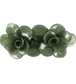 Petit by Sofie Schnoor Hårspænde - 9x5 cm - Blomster - Grøn