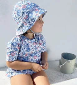 Petit Crabe Badehat - Frey - UV50+ - Betsy m. Blomster