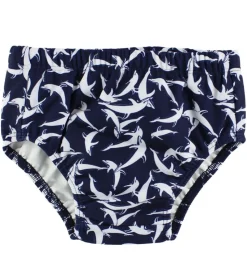 Petit Crabe Blebadebukser - UV50+ - Navy m. Delfiner