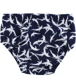 Petit Crabe Blebadebukser - UV50+ - Navy m. Delfiner