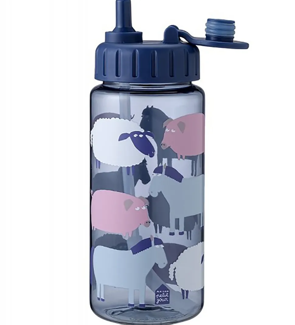 Petit Jour Paris Drikkedunk - 350 ml - Navy m. Farmen