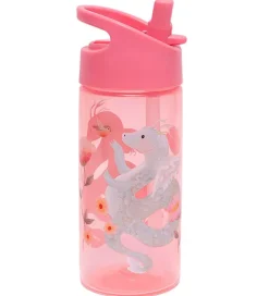 Petit Monkey Drikkedunk - Fairytale Dragon - 380 ml - Peony Pink