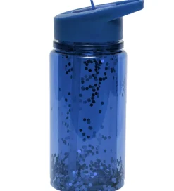 Petit Monkey Drikkedunk m. Sugerør - 300 ml - Glitter Night Blue