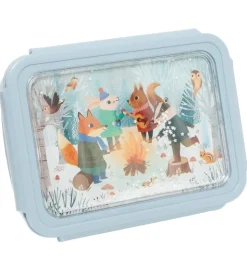 Petit Monkey Madkasse - Bento - Bonfire Animals White Stars