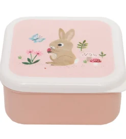 Petit Monkey Madkasse - 3-pak - Woodland Stone Blue