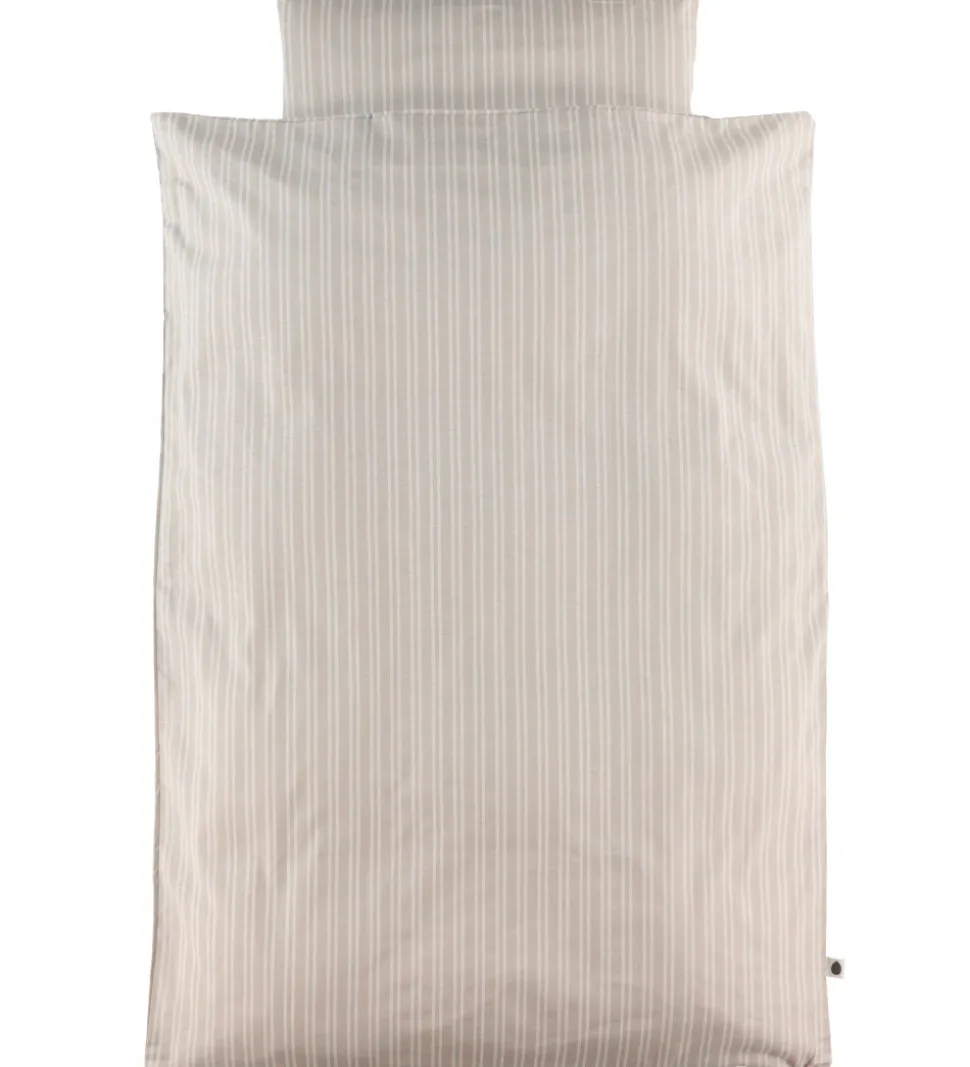 Pine Cone Sengetøj - Baby - Beige Stripe