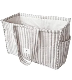 Pine Cone Shopper - Mommy - Mushroom Stripe