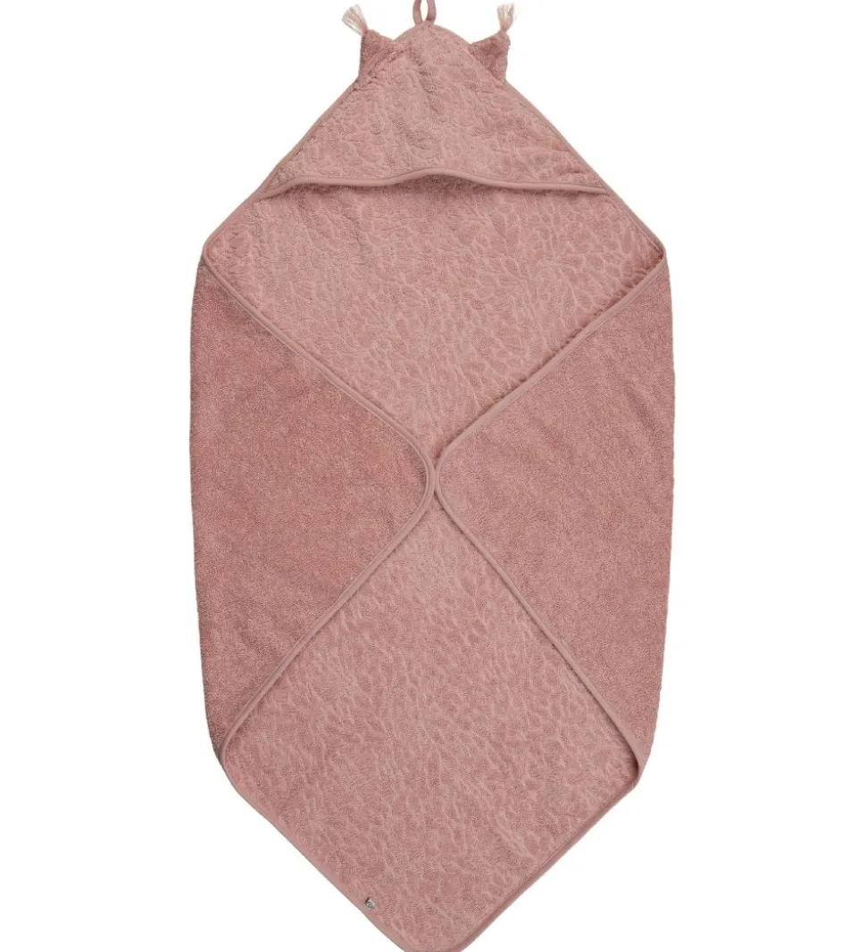Pippi Babyhåndklæde - 83x83 cm - Misty Rose