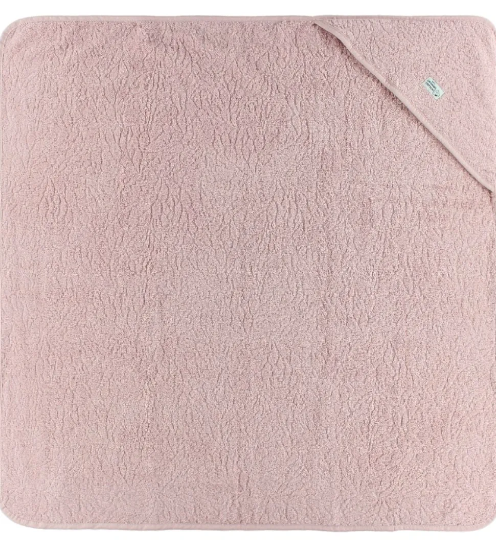 Pippi Babyhåndklæde - 83x83 cm - Rosa