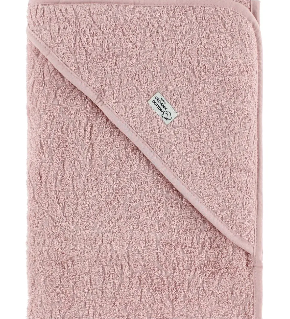 Pippi Babyhåndklæde - 83x83 cm - Rosa