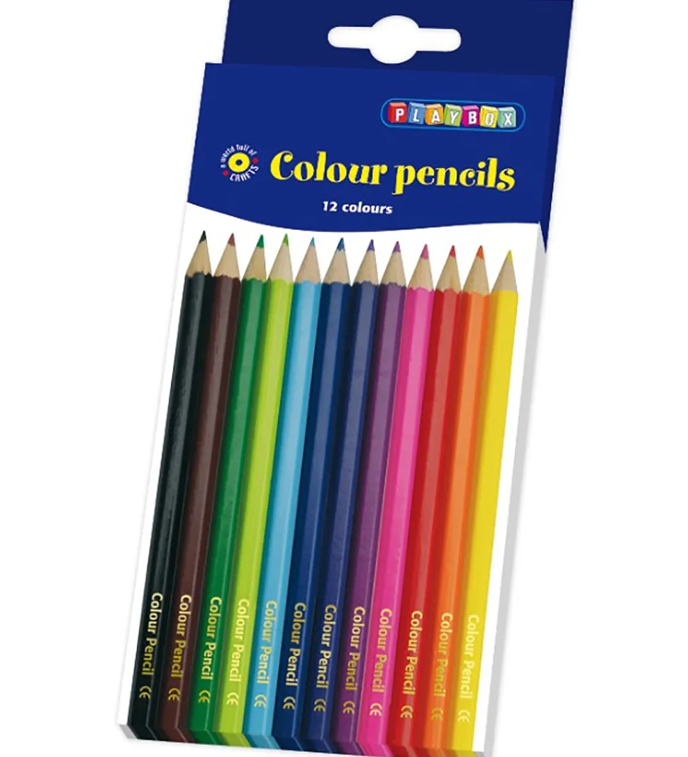 Playbox Farveblyanter - 12 stk