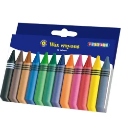 Playbox Farvekridt - Jumbo - 12 stk