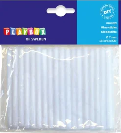 Playbox Limstifter til Limpistol - 18 stk. - 7 mm