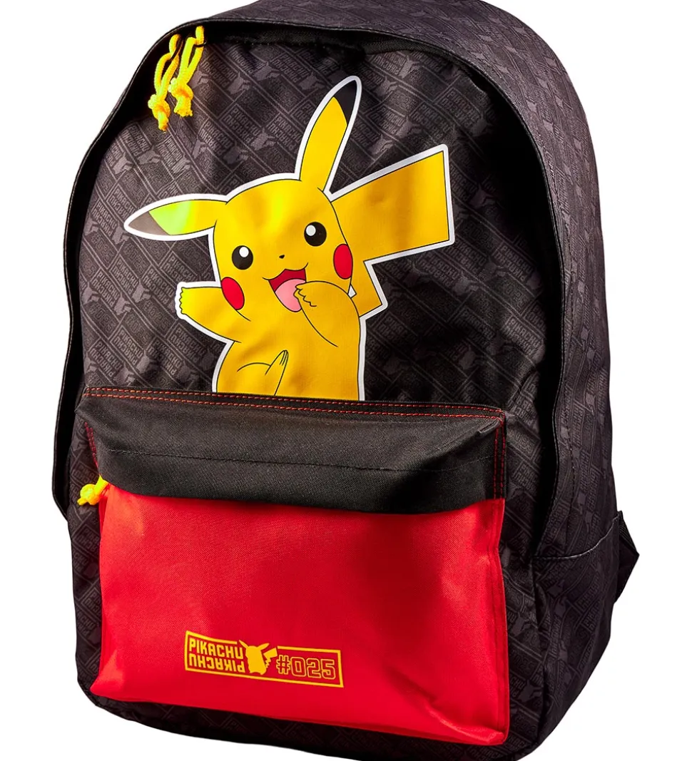 Pokémon Rygsæk - Sort m. Pikachu
