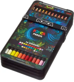 Posca Farveblyanter - 36 stk. - Multifarvet