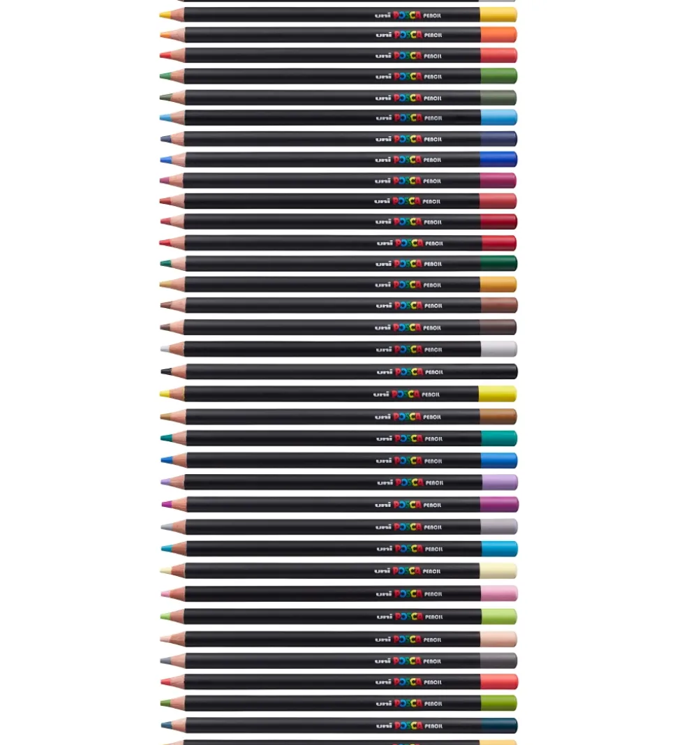 Posca Farveblyanter - 36 stk. - Multifarvet