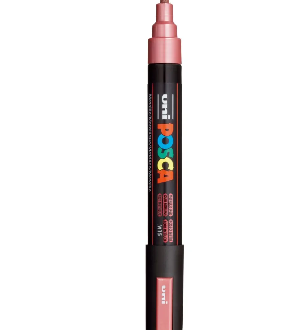 Posca Tusch - PC-5M - Metallisk Rød