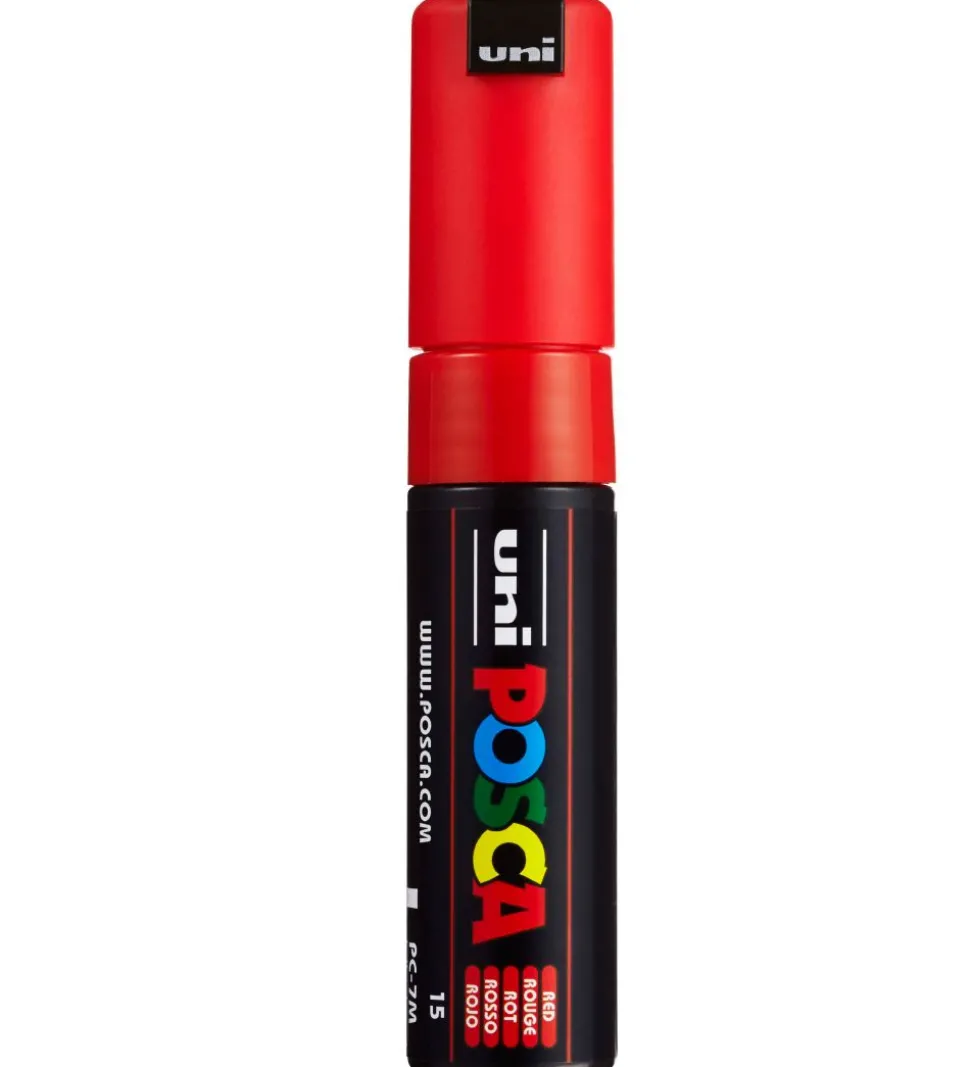 Posca Tusch - PC-7M - Rød