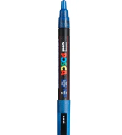 Posca Tusch - PC-3ML - Blå m. Glimmer