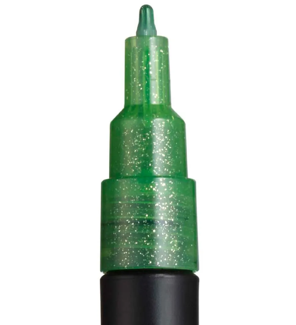 Posca Tusch - PC-3ML - Grøn m. Glimmer