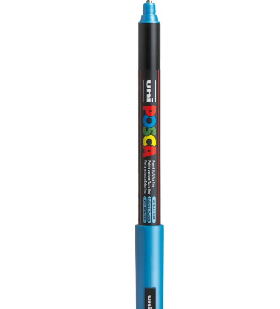 Posca Tusch - PC-1MR - Metallisk Blå