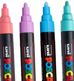 Posca Tuscher - PC-5M - 8 stk. - Afdæmpede Farver