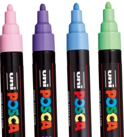 Posca Tuscher - PC-5M - 8 stk. - Pastelfarver