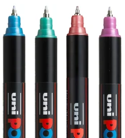 Posca Tuscher - PC-1MR - 8 stk. - Metallisk Multifarvet