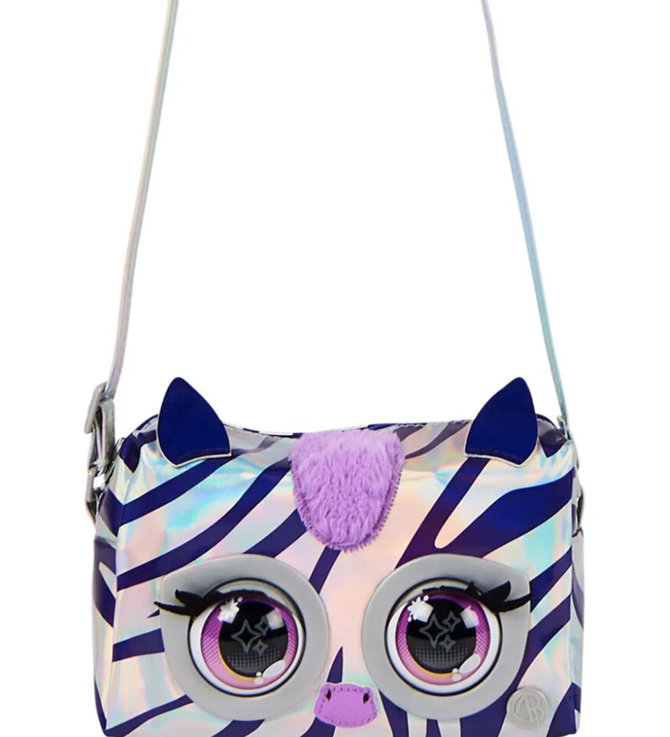 Purse Pets Skuldertaske - Rebel Stripez - 30+ Lyde/Reaktioner