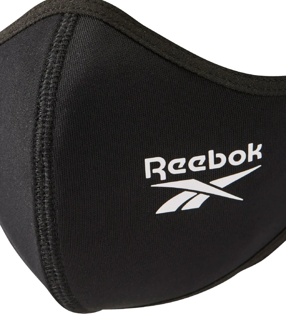 Reebok Mundbind - Small - 3-pak - Sort