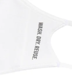 Reebok Mundbind - Small - 3-pak - Hvid