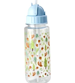 Rice Drikkedunk - 500 ml - Blue/Happy Forest