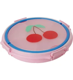 Rice Snackfad m. 6 Rum - Pink/Kirsebær