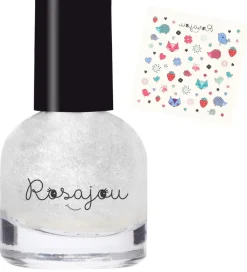 Rosajou Neglelak m. Neglestickers - Perle