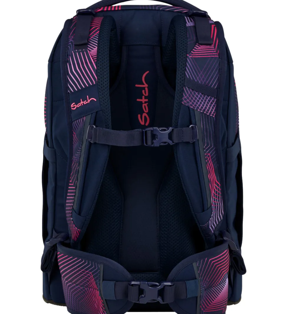 Satch Skoletaske - Pack - Seismic Pink