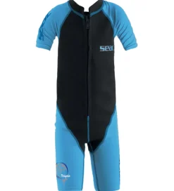 Seac Badeheldragt - Dolphin Shorty Boy 1,5 mm - Neopren - Sort/B